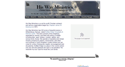 Desktop Screenshot of hiswayministries.org