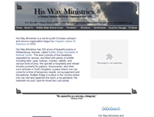 Tablet Screenshot of hiswayministries.org